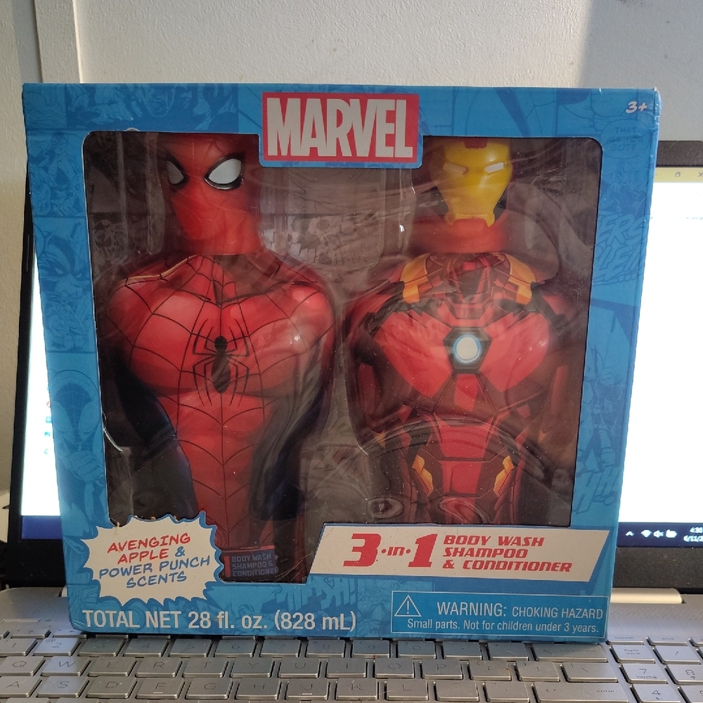 Marvel Red and Yellow 3-in-1 Body Wash, Shampoo & Conditioner